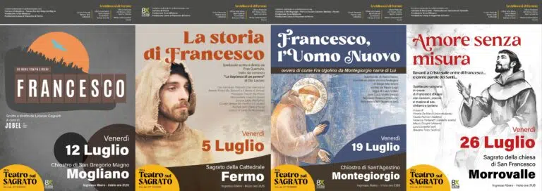 Torna a luglio il “Teatro sul Sagrato”: protagonista sarà la figura di San Francesco d’Assisi