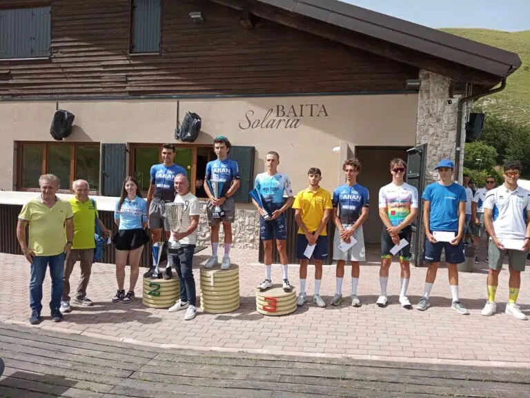 Ciclismo Dilettanti: il laziale Francesco Parravano vince la cronoscalata Sarnano – Sassotetto