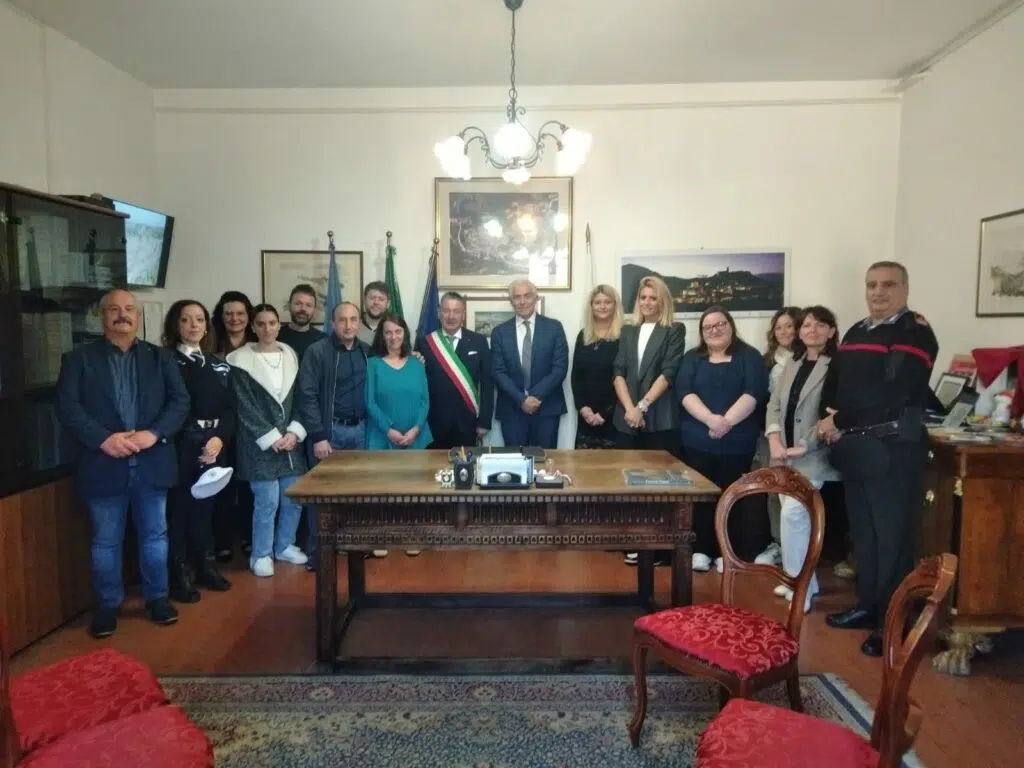 Visita istituzionale del prefetto D’Alascio presso il comune di Montefortino