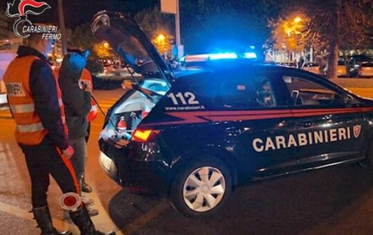 L’alcol test non fa sconti nel Fermano: nello scorso weekend cinque denunce