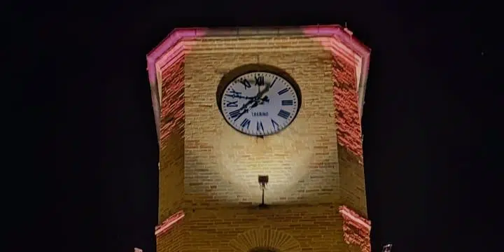 La Torre dell’orologio spegne le luci per una sera: Porto S.Elpidio aderisce a ”M’illumino di meno”