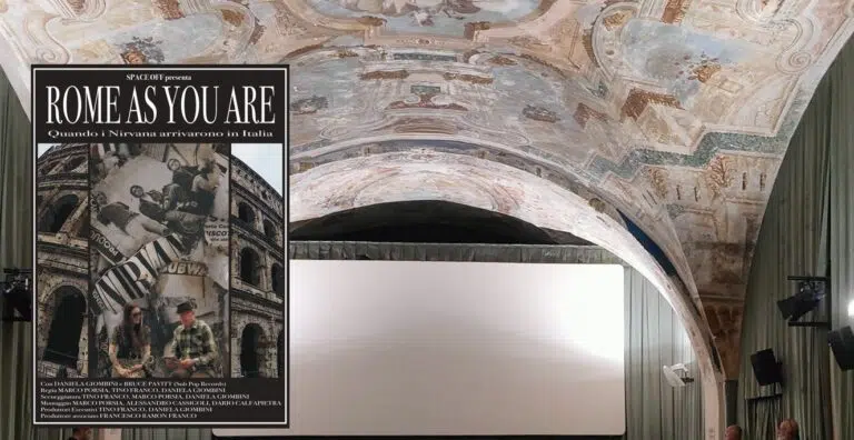 ”Rome as you are – Quando i Nirvana arrivarono in Italia”, lunedì alla Sala degli Artisti