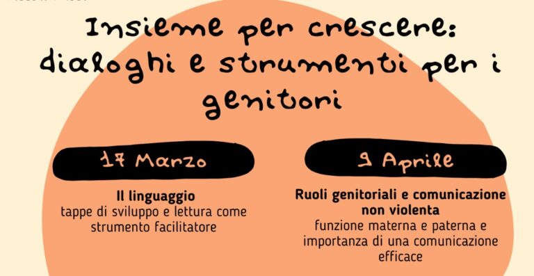 “Insieme per crescere”, i genitori tornano al nido