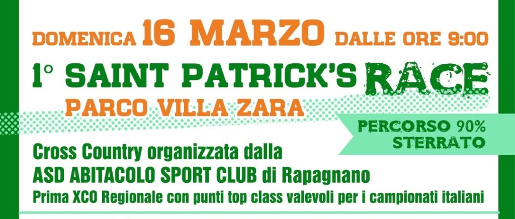 A Torre San Patrizio in scena la 1° Saint Patrick’s Race