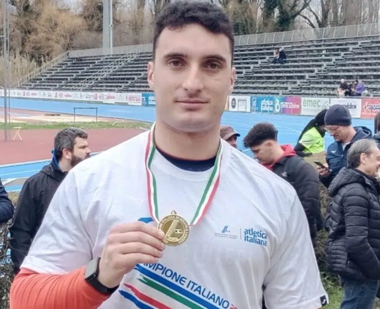 Il sangiorgese Giorgio Olivieri campione italiano di lanci invernali a Rieti