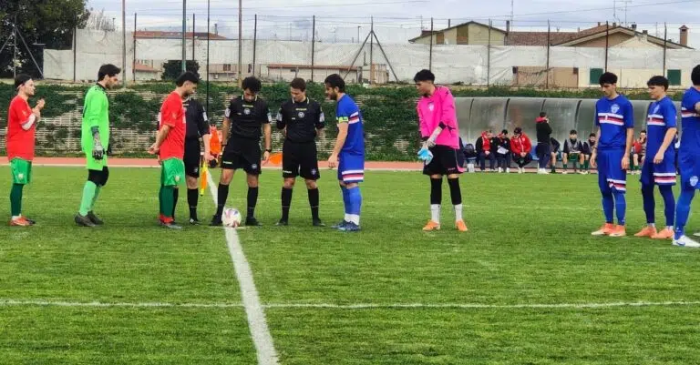 Un Porto Sant’Elpidio in superiorità numerica per mezz’ora non sfonda: 0-0 contro Corridonia