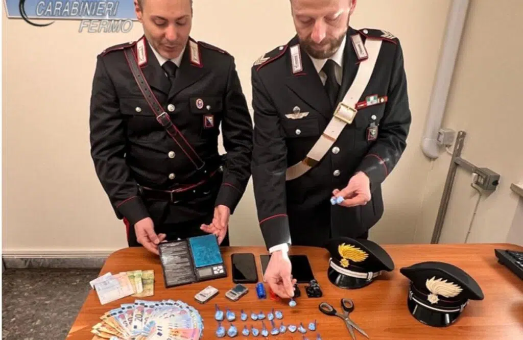 Monte Urano: operazione dei carabinieri contro il traffico di droga, arrestato un giovane spacciatore