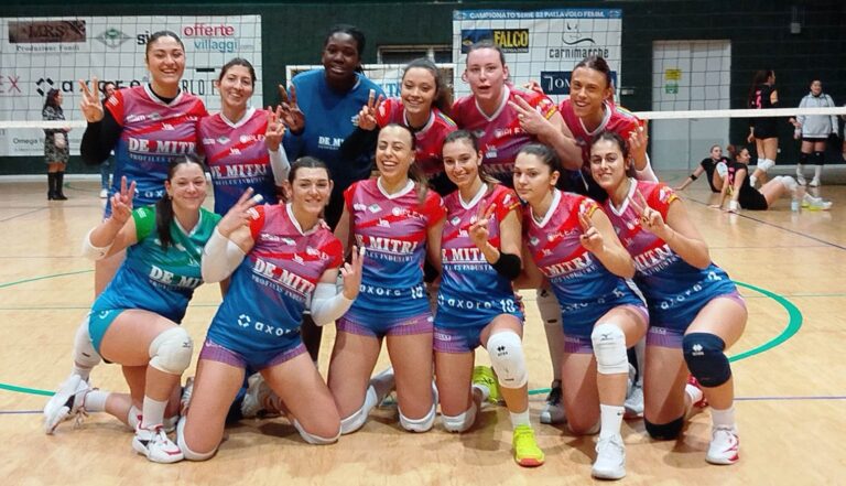 Volley Angels: vittoria in rimonta contro il team 80 Gabicce-Gradara