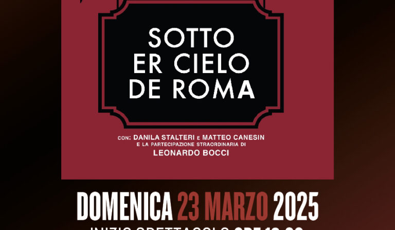 Lo spettacolo ‘Sotto er cielo de Roma’ conclude la stagione teatrale di Altidona