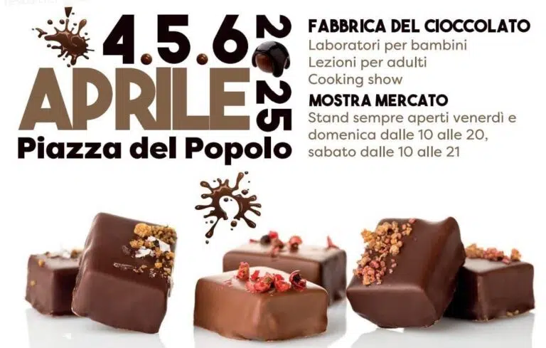 Choco Fermo, la festa del cioccolato artigianale: appuntamento dal 4 al 6 aprile