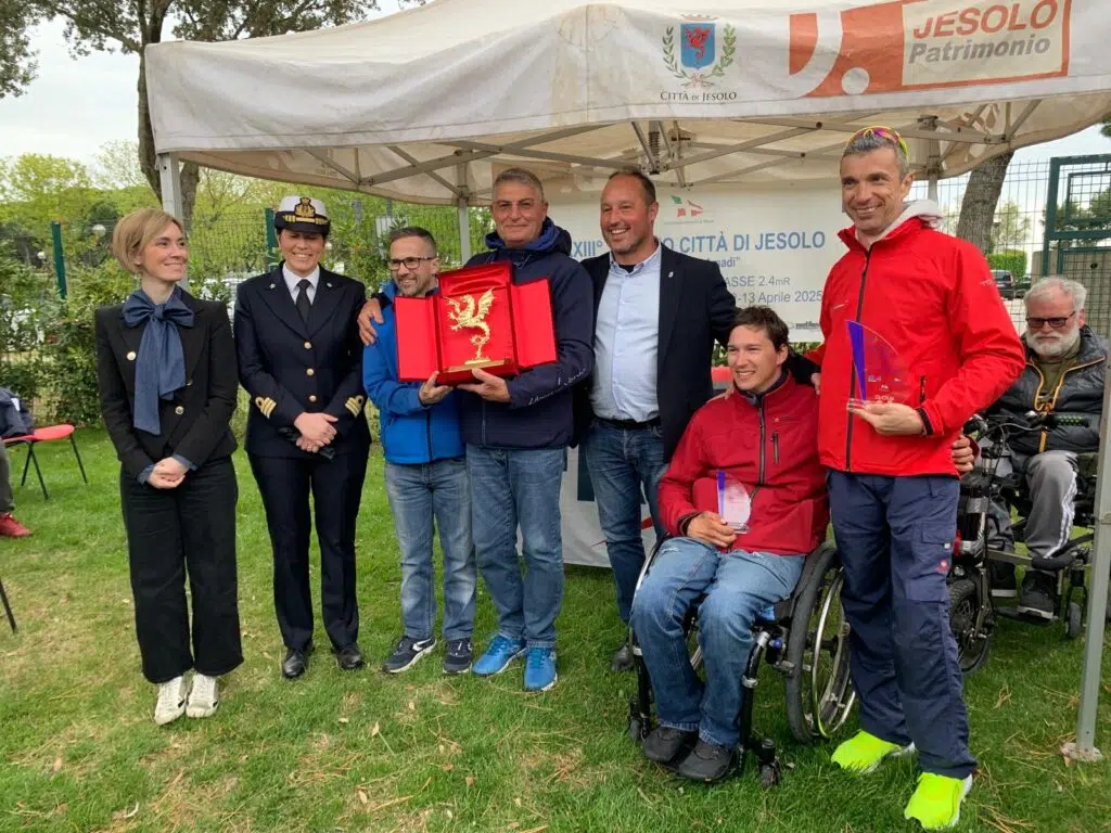Giancarlo Mariani vince la Regata Nazionale 2.4mR “XXIII Trofeo Città di Jesolo”
