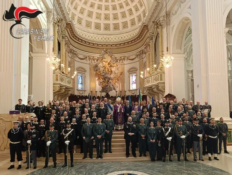 Precetto pasquale interforze, la cerimonia questa mattina al Duomo di Fermo