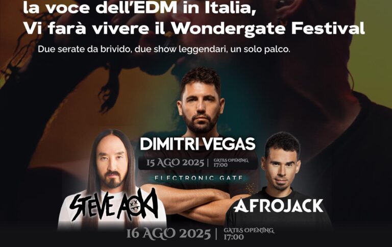 Wondergate Festival e Radio Emotions: insieme per un’esperienza musicale unica