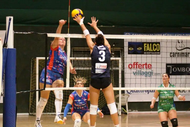 De Mitri volley angels a caccia dei playoff: sfida decisiva contro Cervia sabato a Campiglione