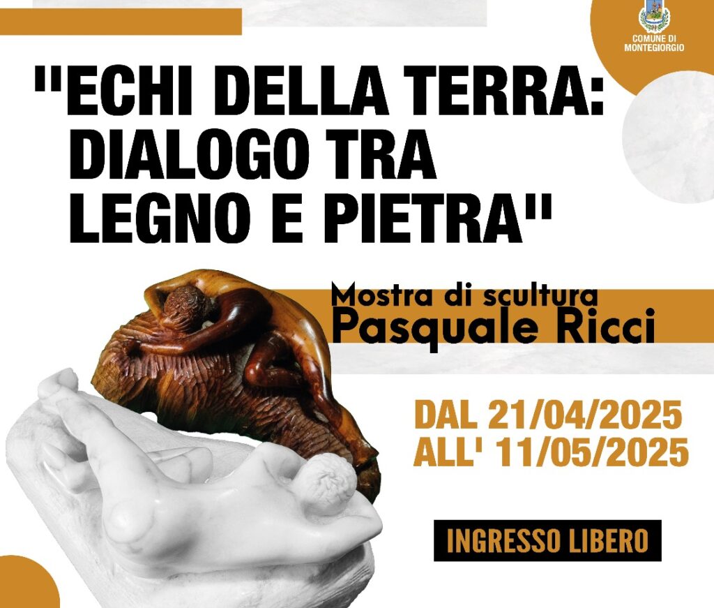 Echi della Terra, dialogo tra legno e pietra: mostra di scultura di Pasquale Ricci