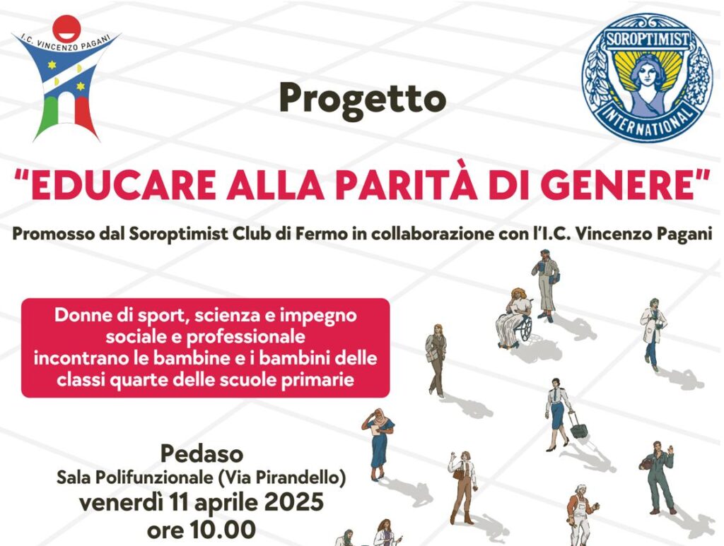 “Educazione alla Parità”: a Pedaso un incontro per promuovere uguaglianza di genere