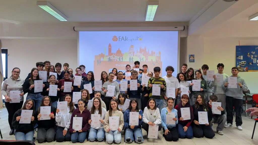 Montegiorgio celebra gli Apprendisti Ciceroni: consegnati gli attestati agli studenti protagonisti delle Giornate Fai