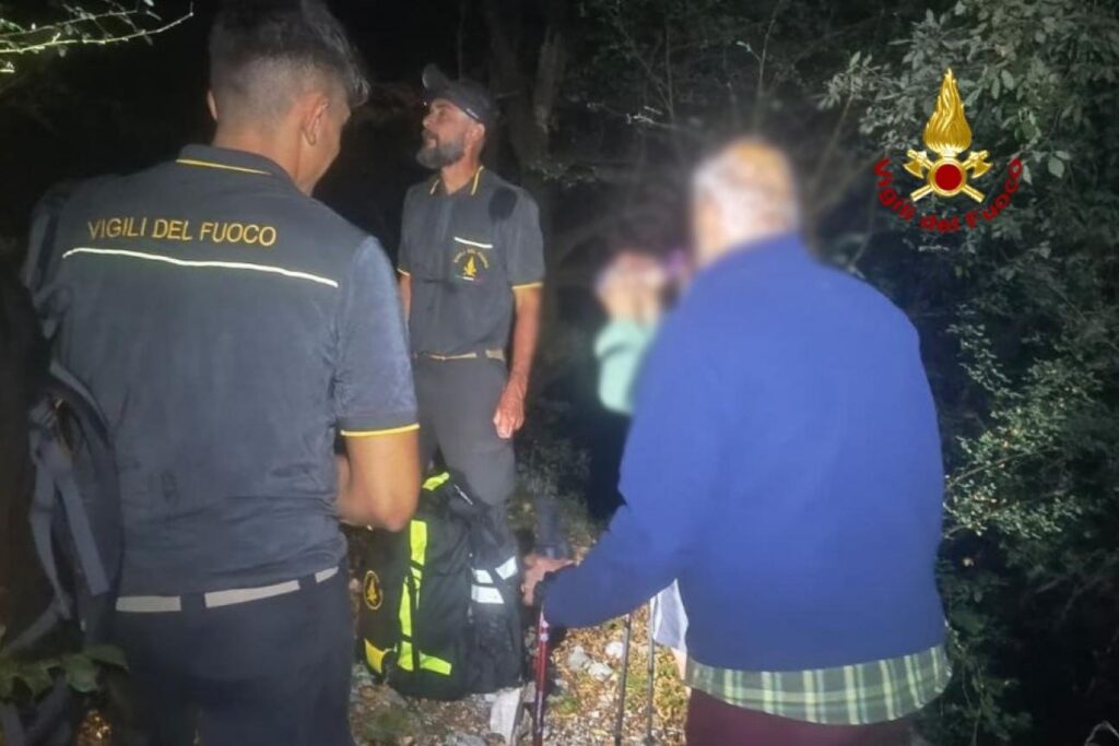 Infernaccetto dell’Ambro, soccorsi due escursionisti tedeschi che si sono persi nel bosco