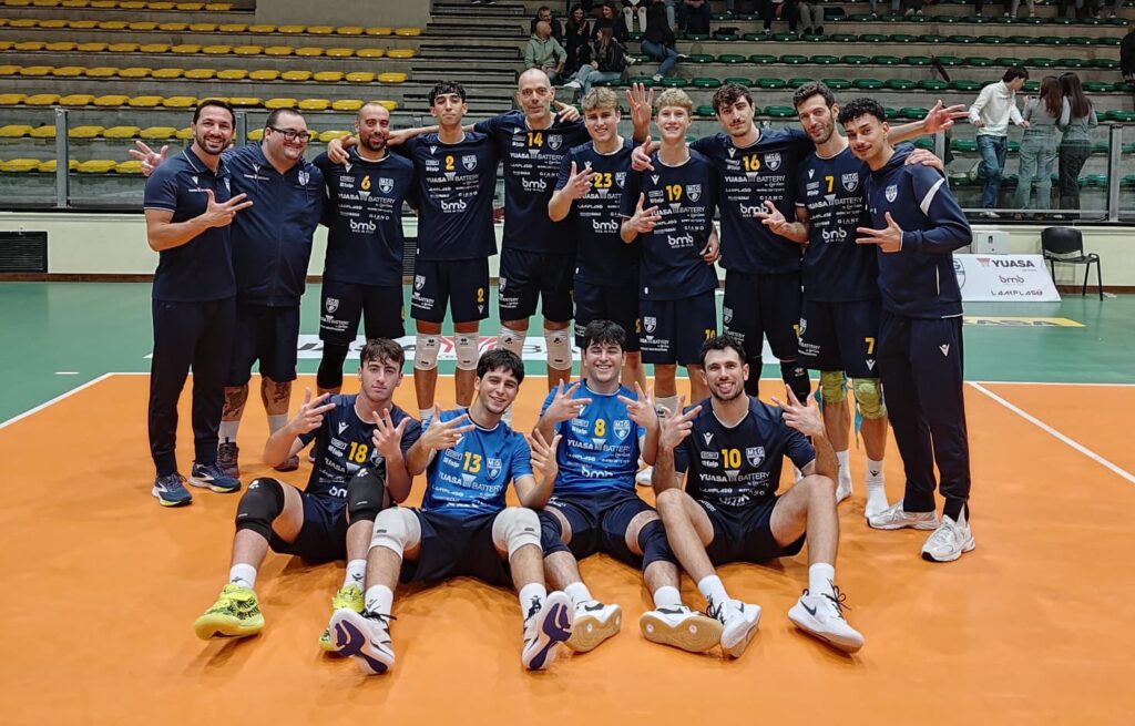 Volley, Yuasa Battery Grottazzolina parte forte in Serie C: vittoria netta, stop per la Yuasa Bmb in Serie D